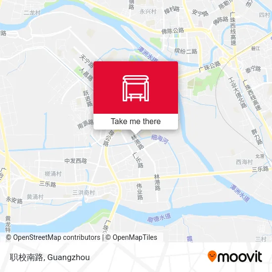 职校南路 map