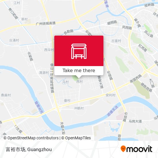 富裕市场 map