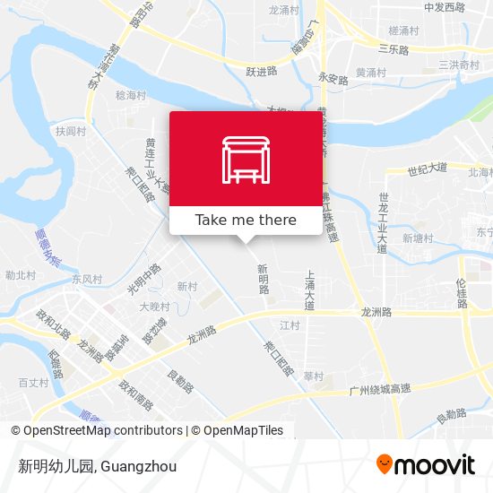 新明幼儿园 map