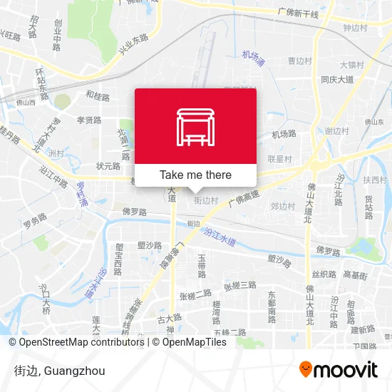 街边 map