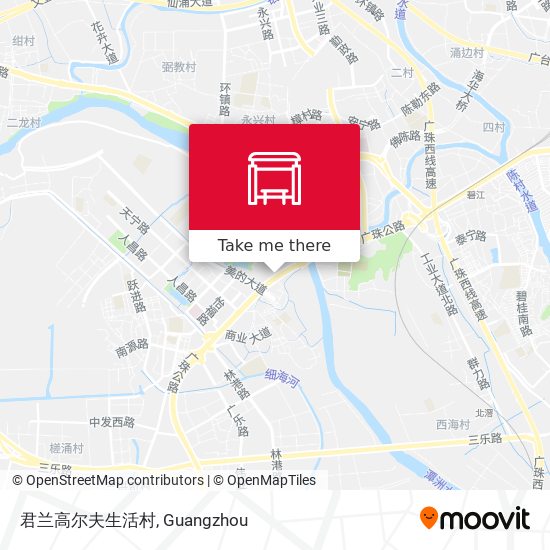 君兰高尔夫生活村 map