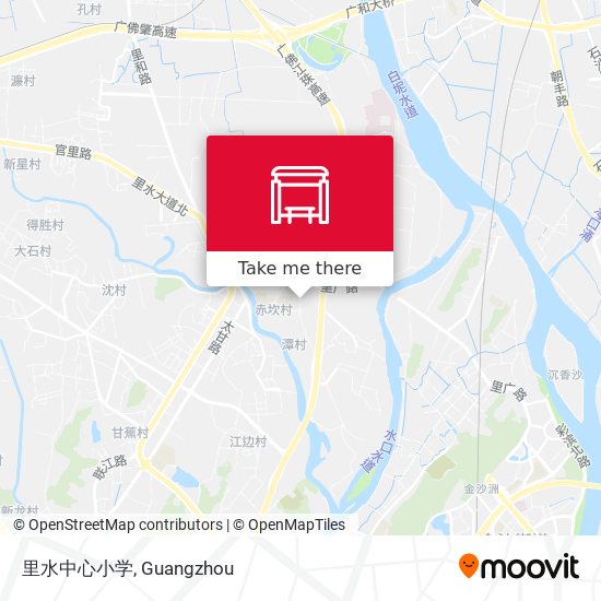 里水中心小学 map