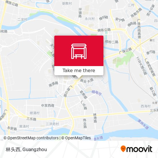 林头西 map