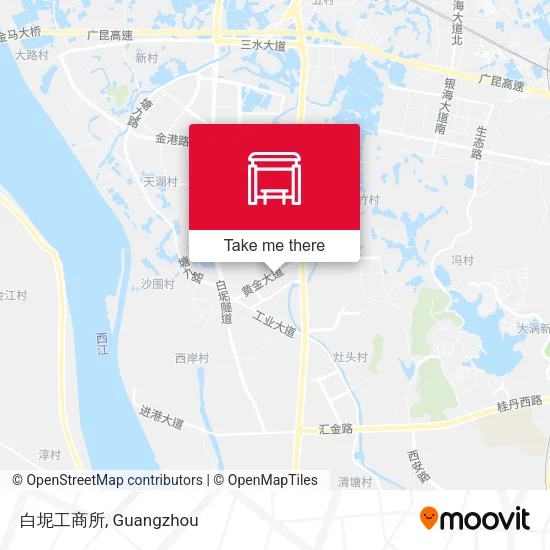 白坭工商所 map