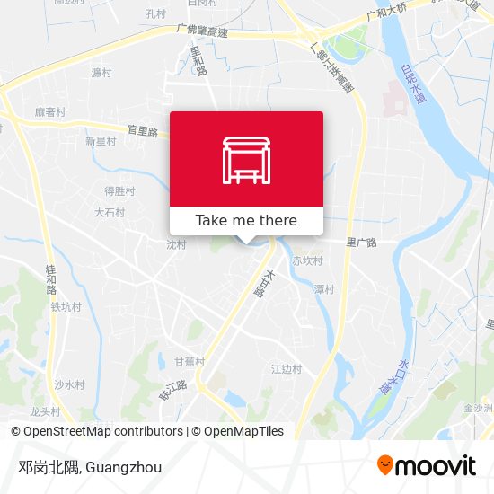 邓岗北隅 map