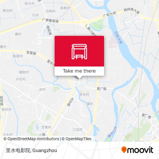 里水电影院 map
