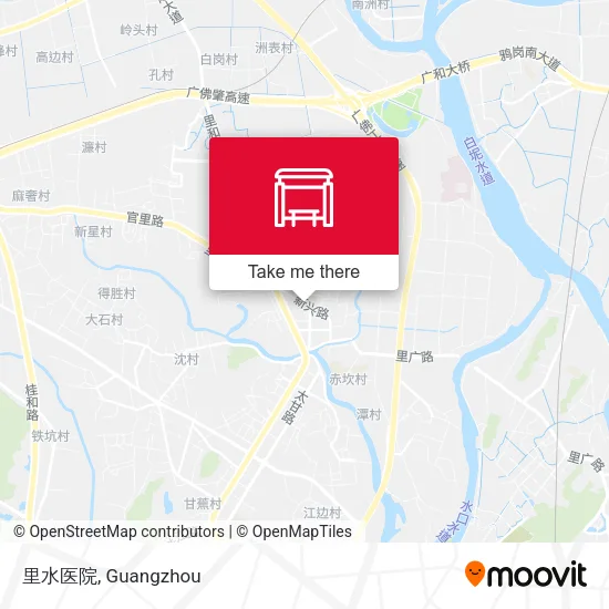 里水医院 map