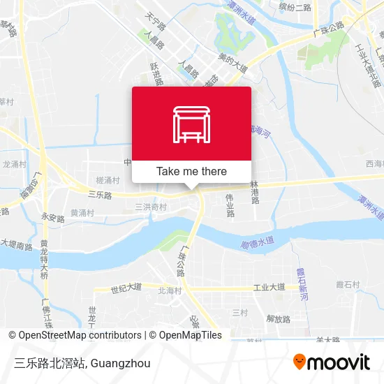 三乐路北滘站 map