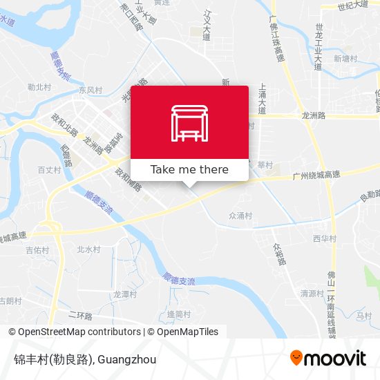 锦丰村(勒良路) map