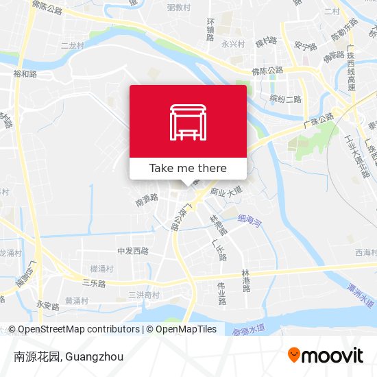 南源花园 map