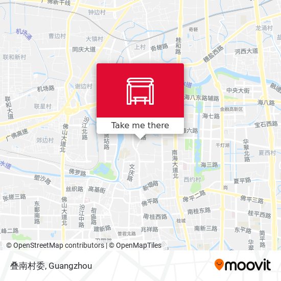 叠南村委 map