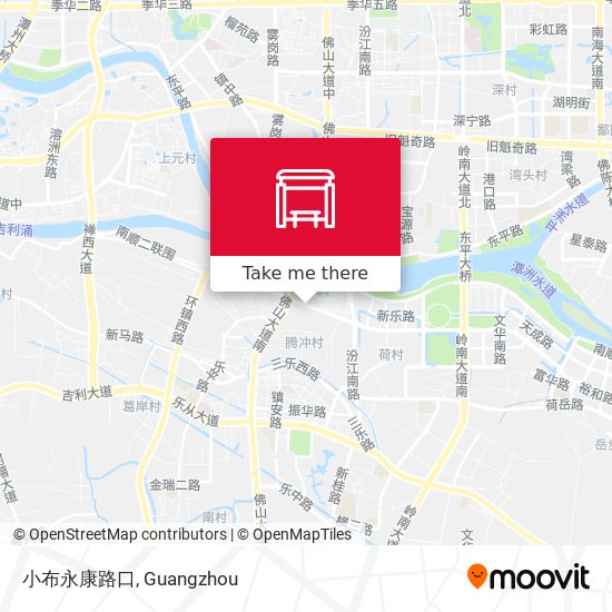 小布永康路口 map