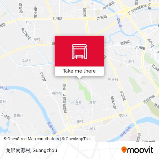 龙眼南源村 map