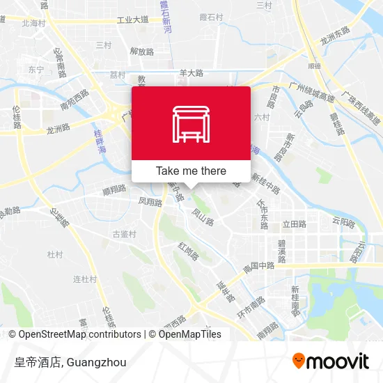 皇帝酒店 map