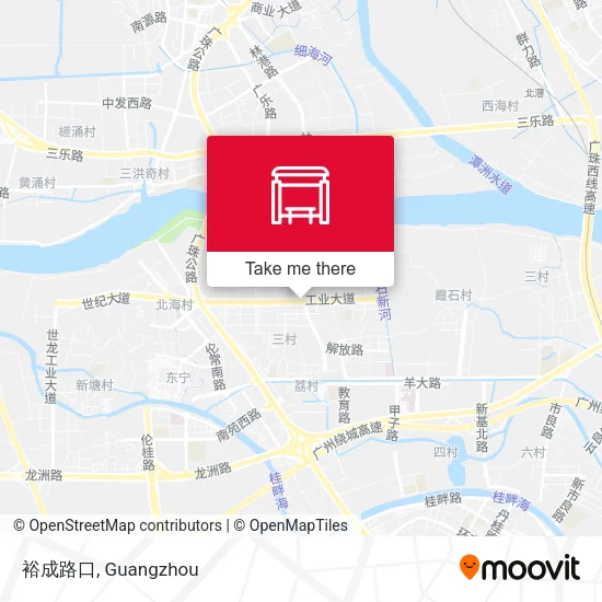 裕成路口 map