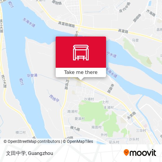 文田中学 map