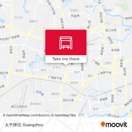 太平牌坊 map
