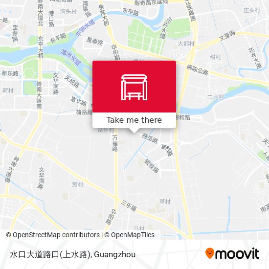 水口大道路口(上水路) map
