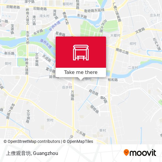 上僚观音坊 map