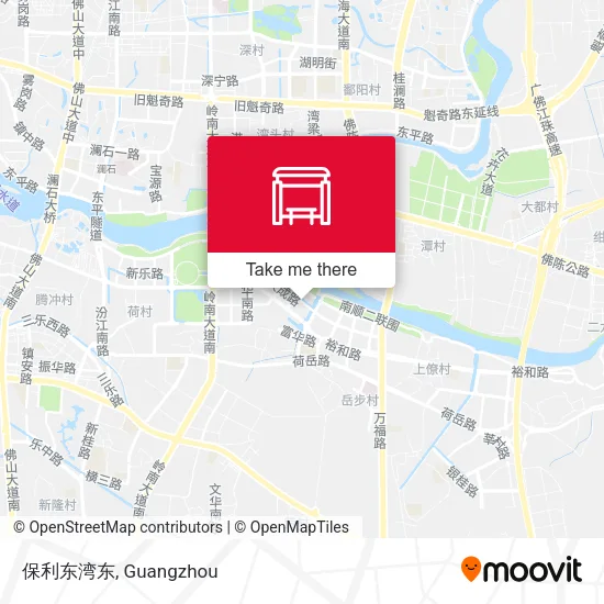 保利东湾东 map