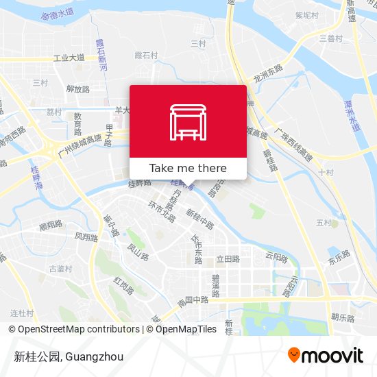 新桂公园 map