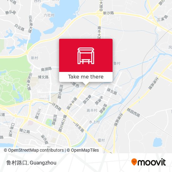 鲁村路口 map