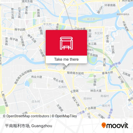 平南顺利市场 map