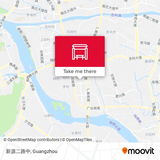 新源二路中 map