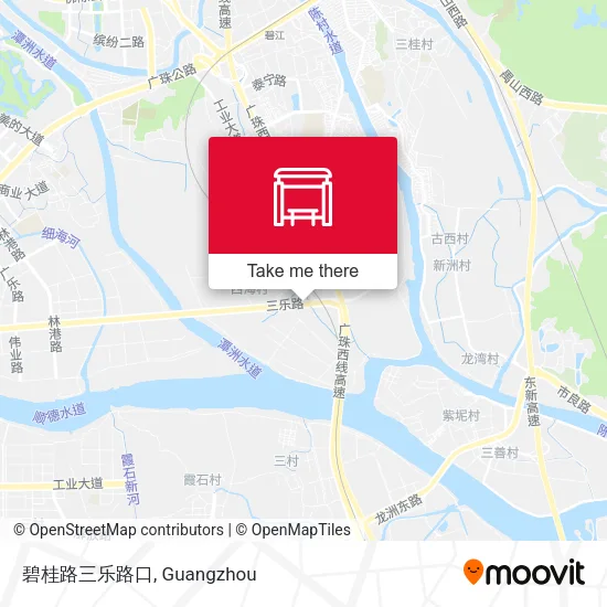碧桂路三乐路口 map