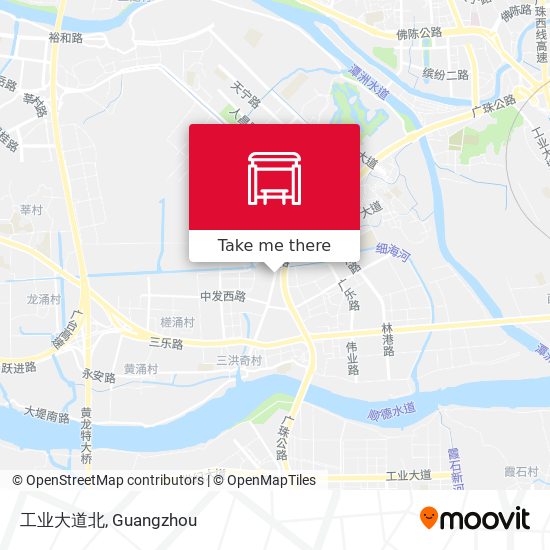 工业大道北 map