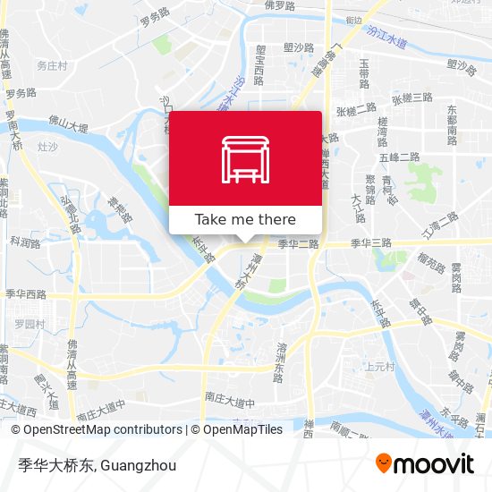 季华大桥东 map