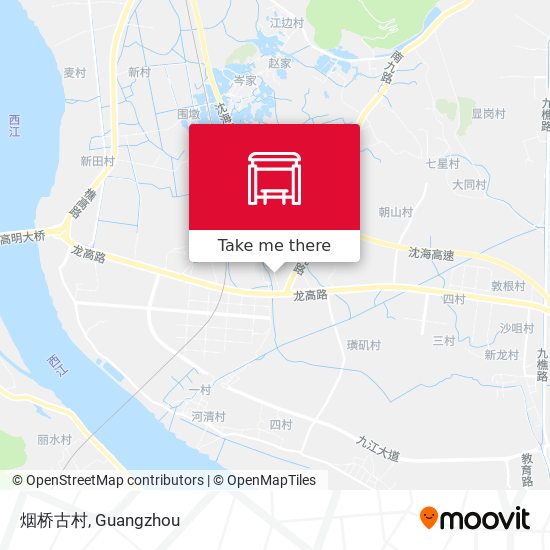 烟桥古村 map