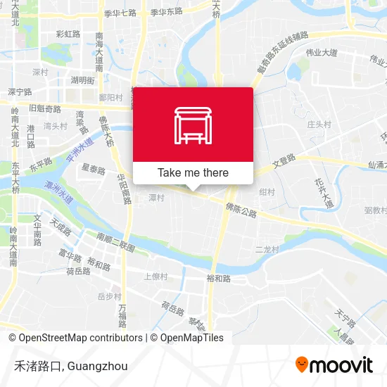 禾渚路口 map