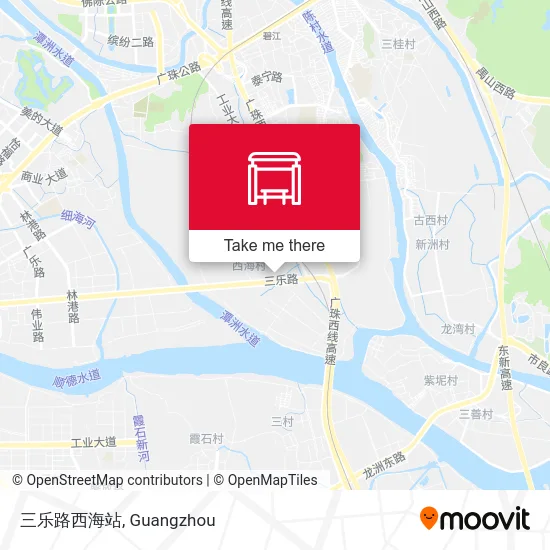 三乐路西海站 map