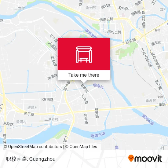 职校南路 map