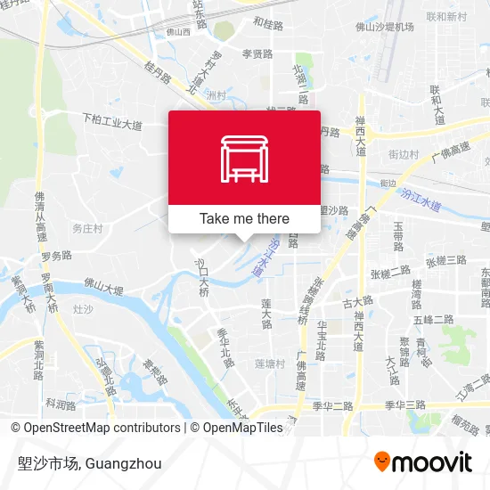 塱沙市场 map