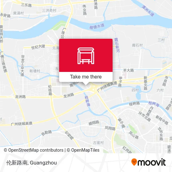 伦新路南 map