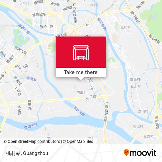桃村站 map