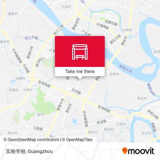 实验学校 map