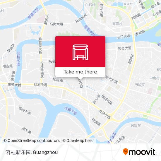 容桂新乐园 map