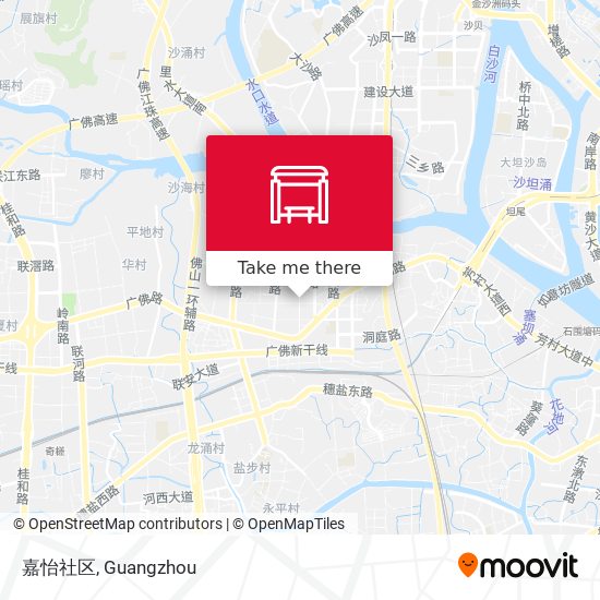 嘉怡社区 map