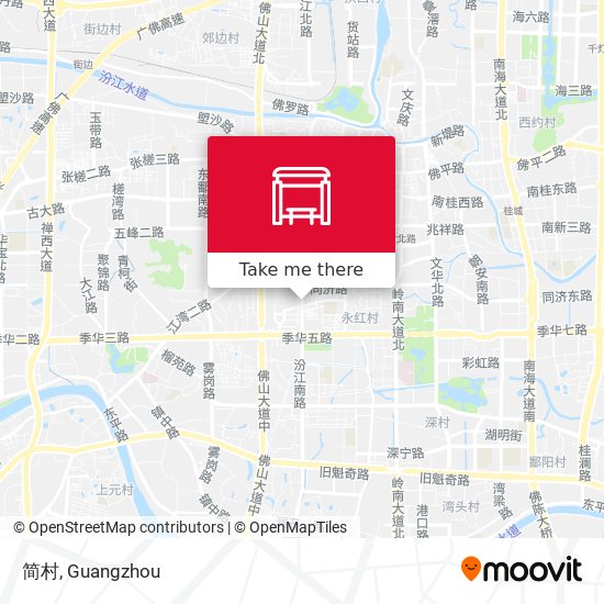 简村 map