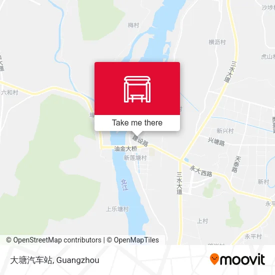 大塘汽车站 map