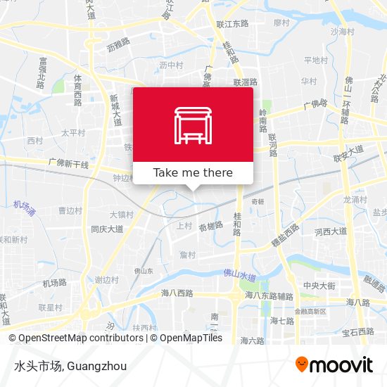 水头市场 map