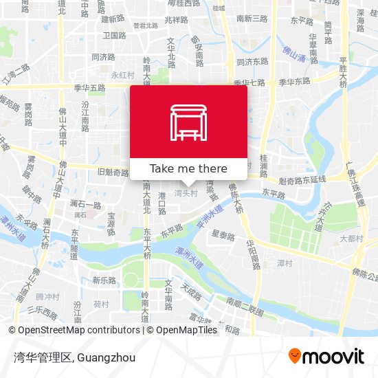 湾华管理区 map