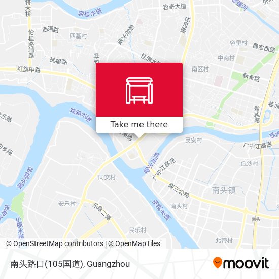 南头路口(105国道) map