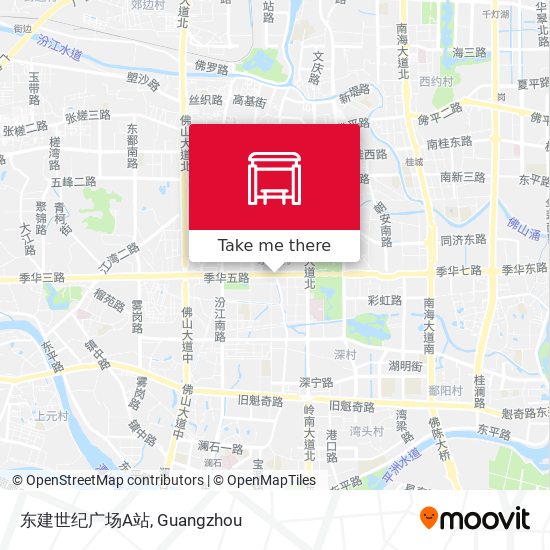 东建世纪广场A站 map