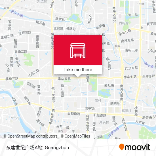 东建世纪广场A站 map