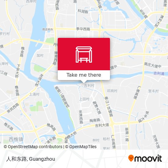 人和东路 map