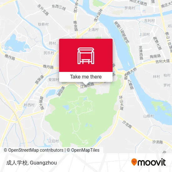 成人学校 map